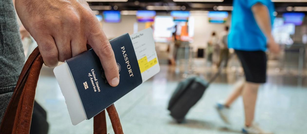 Passenger With USA Passport