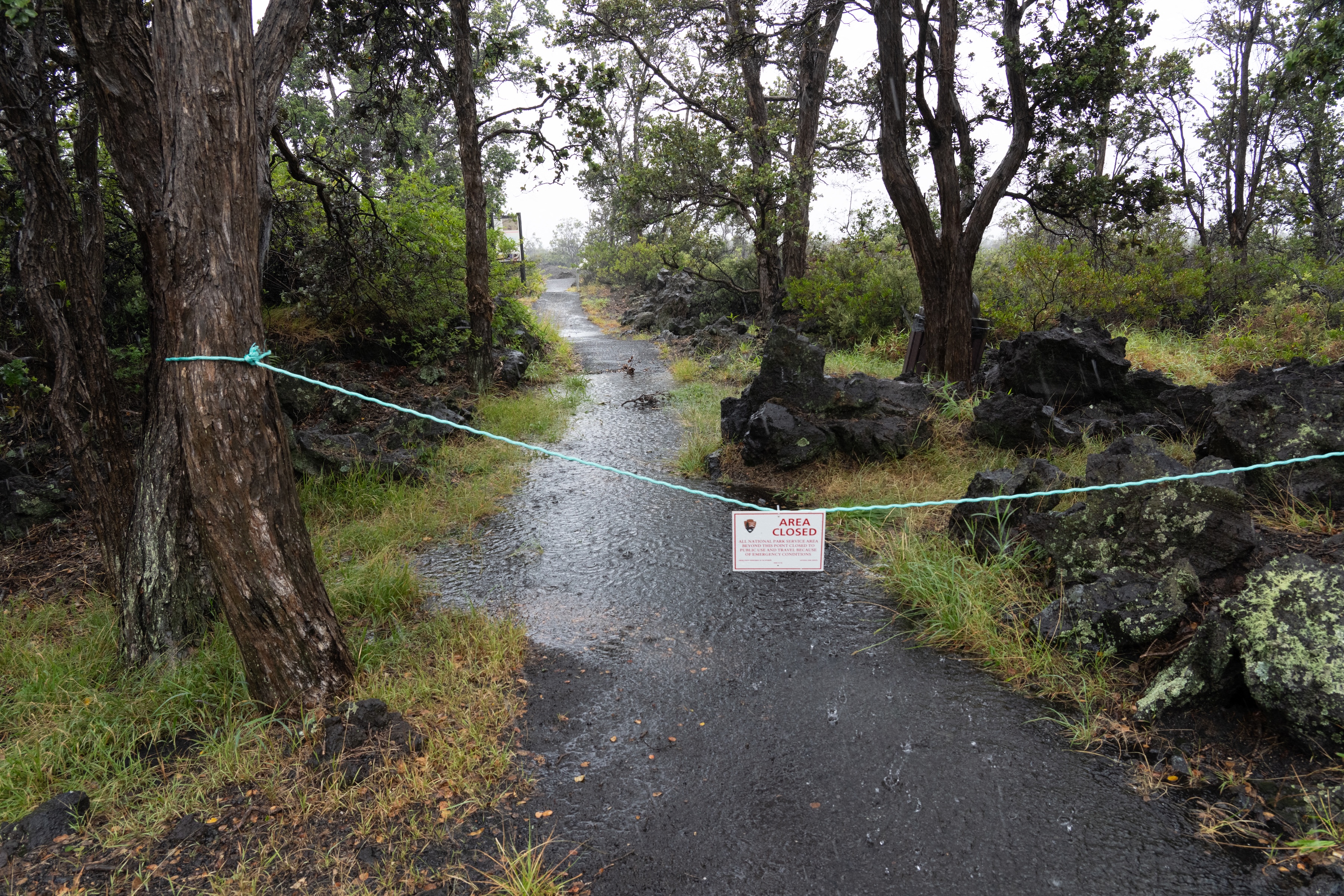Hawaii Volcanoes National Park Shuts Down as Storm and Kilauea Eruption Window Collide