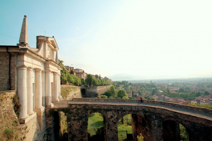 The Venetian Defense Systems of the Upper Town in Bergamo, Italy